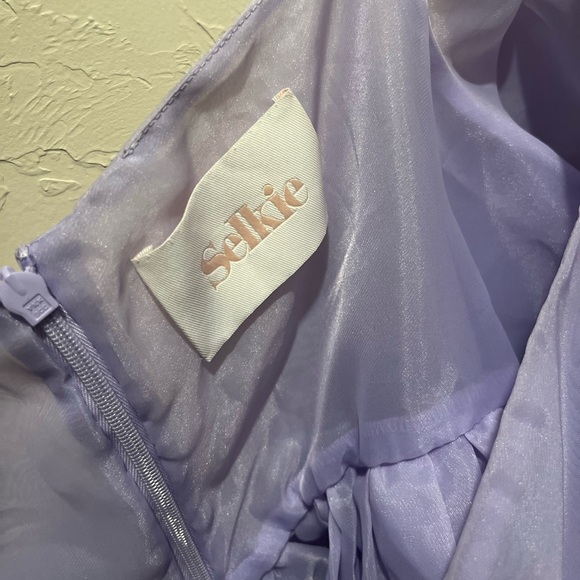 Selkie The Lilac Puff Dress - Picture 5 of 8